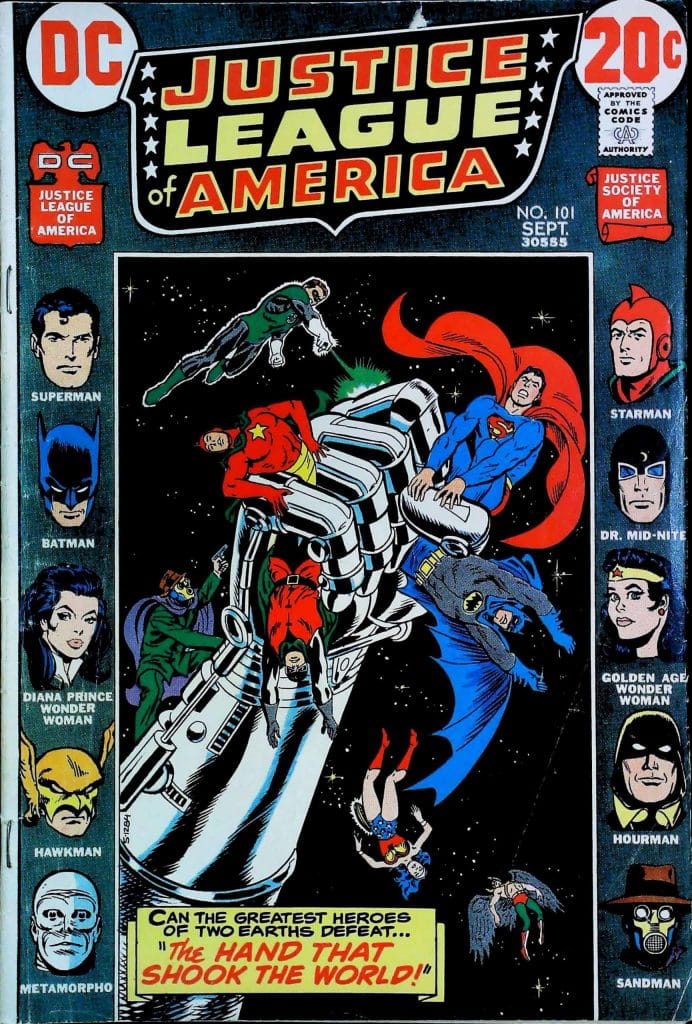 Justice League Of America #101, vue de l'exemplaire