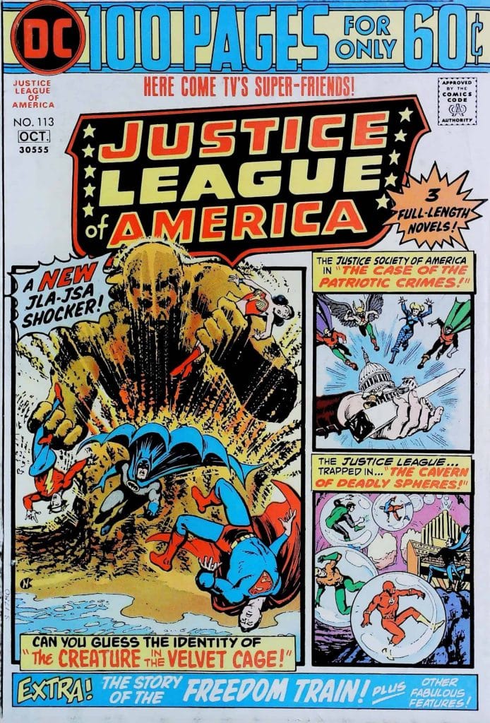 Justice League Of America #113, vue de l'exemplaire