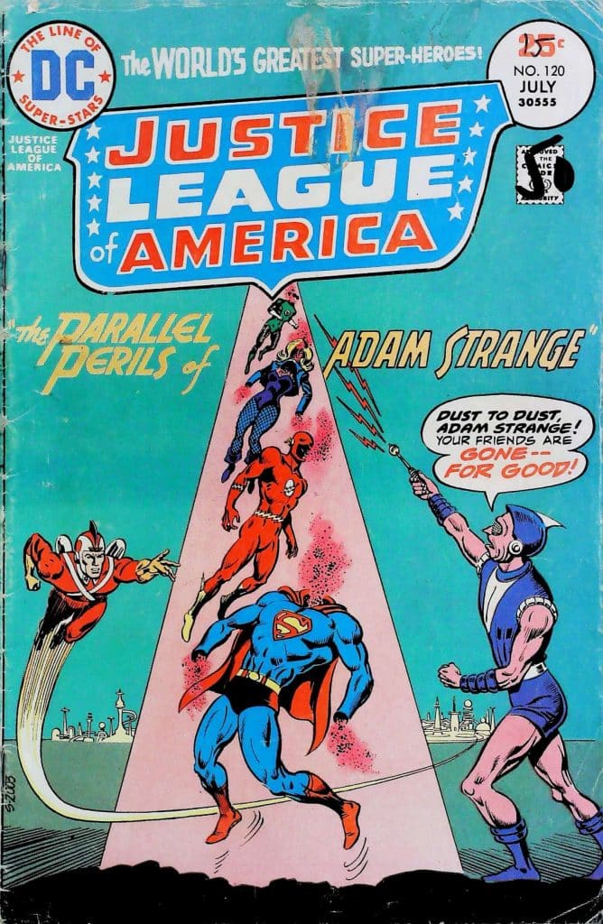 Justice League Of America #121, vue de l'exemplaire