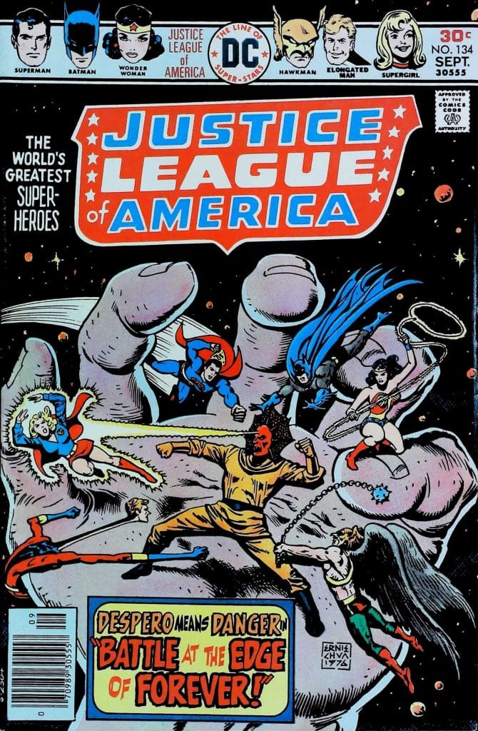 Justice League Of America #134, vue de l'exemplaire