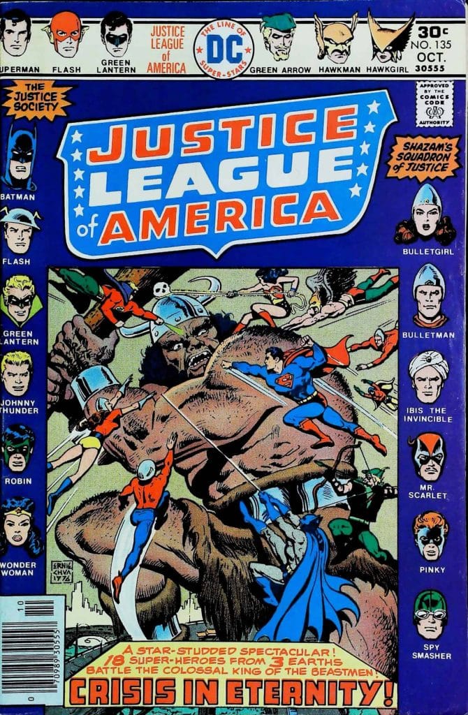 Justice League Of America #135, exemplaire FN 6.0, recto