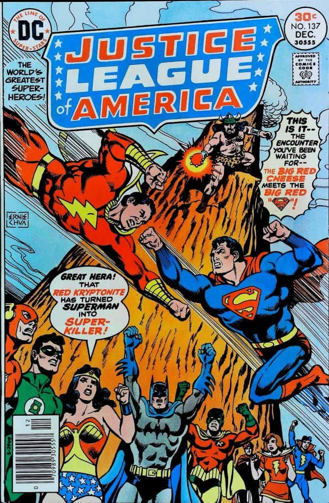 Justice League Of America #137, exemplaire FN/VF 7.0, recto