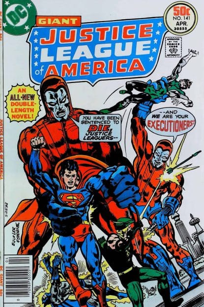 Couverture de JUSTICE LEAGUE OF AMERICA (1960) #141 - par Rich Buckler - lecubeacomics.com