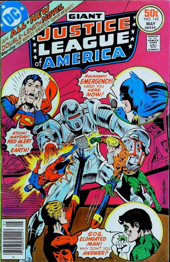 Justice League Of America #142, exemplaire FN/VF 7.0, recto