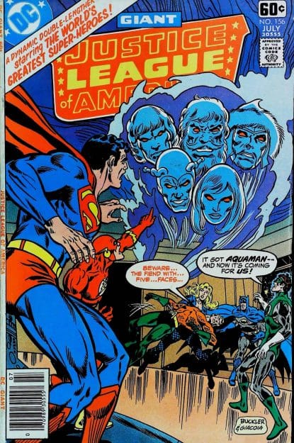 Couverture de JUSTICE LEAGUE OF AMERICA (1960) #156 - par Rich Buckler - lecubeacomics.com