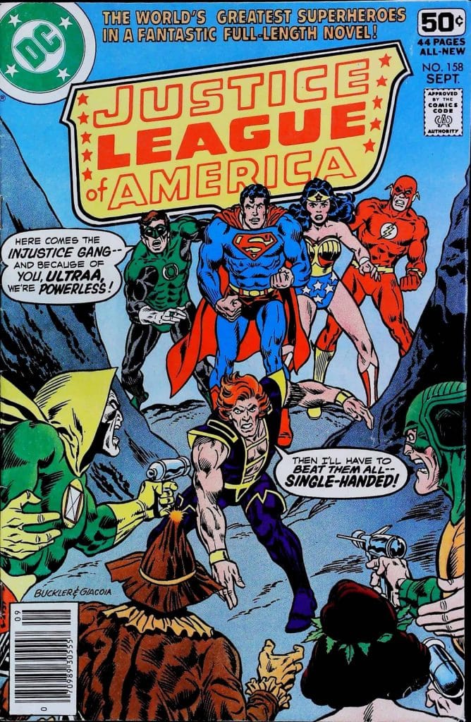 Justice League Of America #158, vue de l'exemplaire
