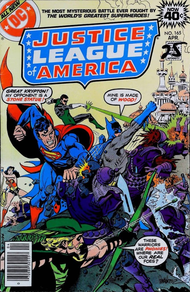 Justice League Of America #165, vue de l'exemplaire