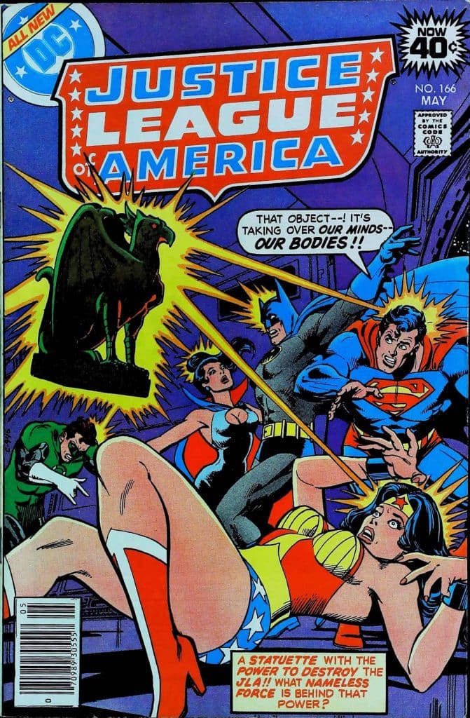 Justice League Of America #166, vue de l'exemplaire