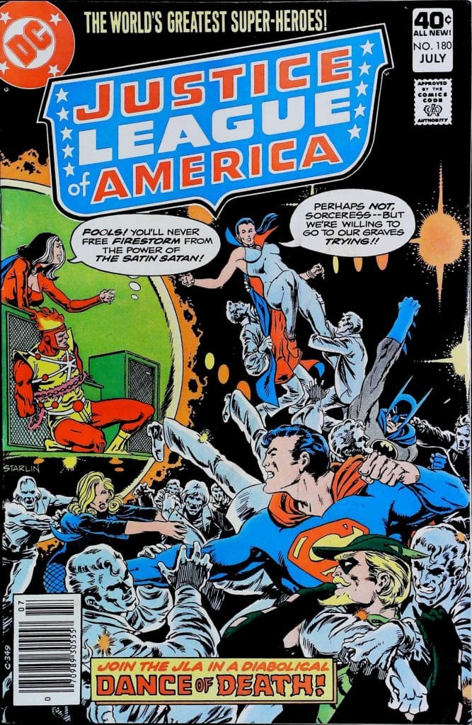Justice League Of America #180, vue de l'exemplaire