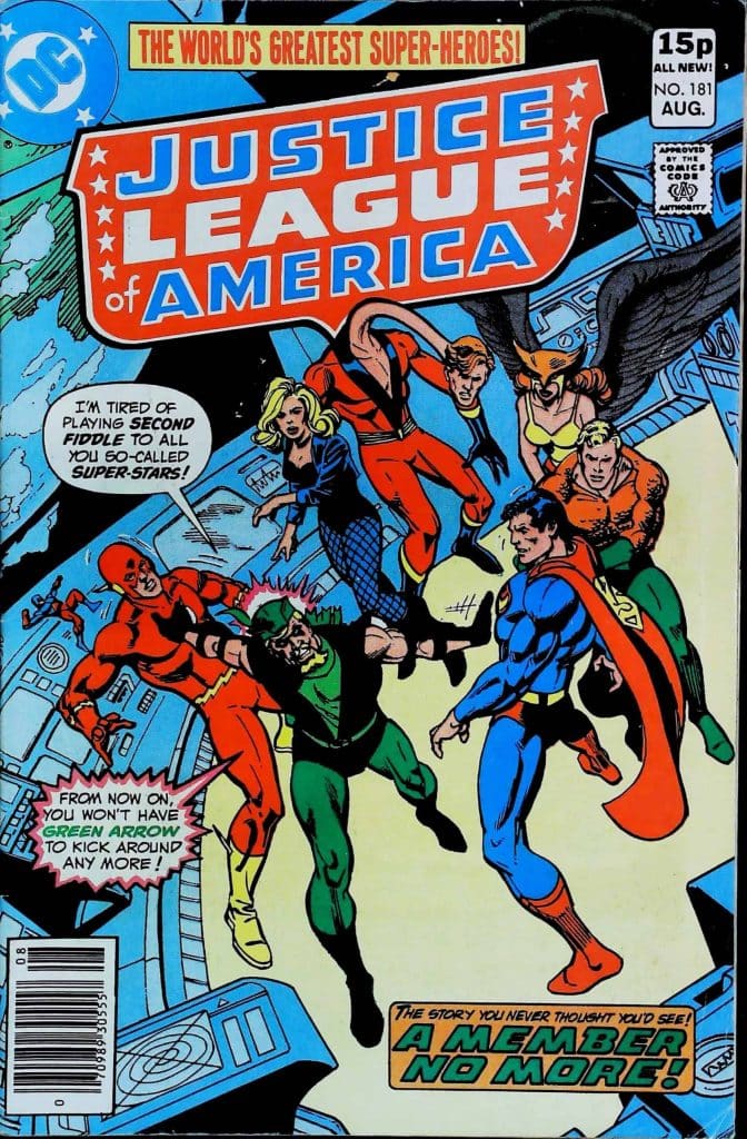 Justice League Of America #181, vue de l'exemplaire