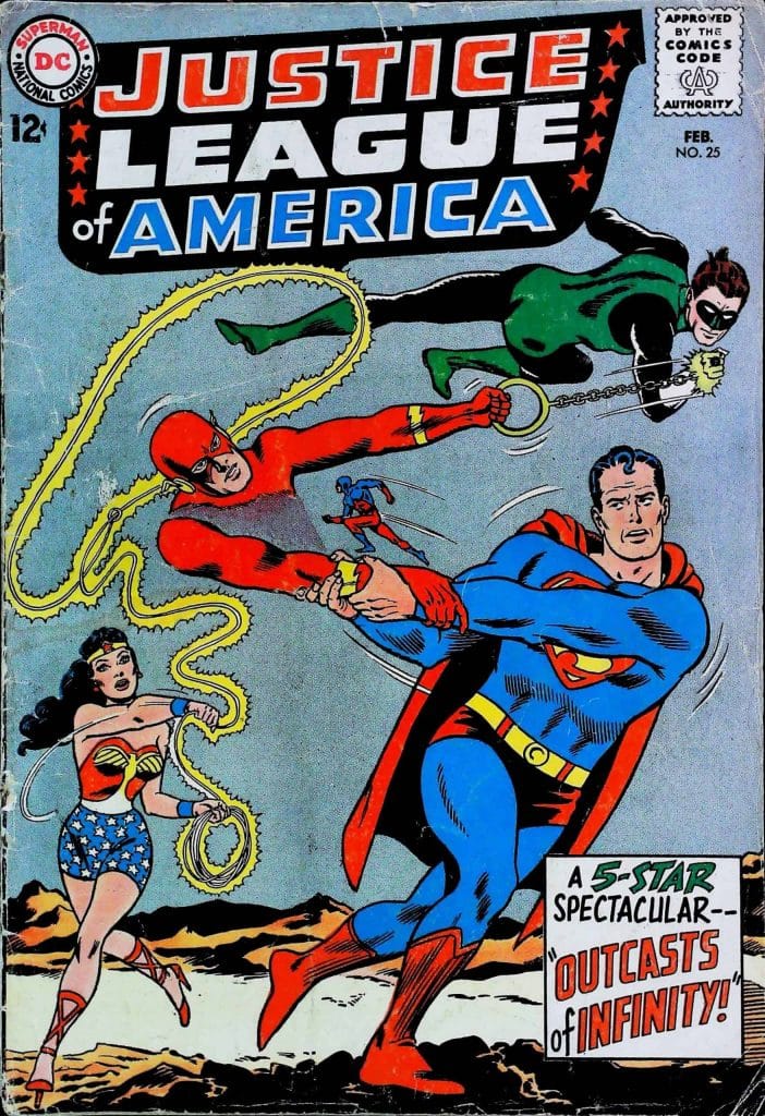 Justice League Of America #25, vue de l'exemplaire