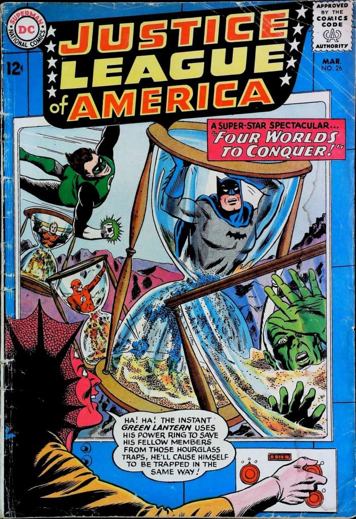 Justice League Of America #26, vue de l'exemplaire