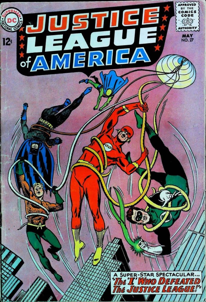 Justice League Of America #27, vue de l'exemplaire