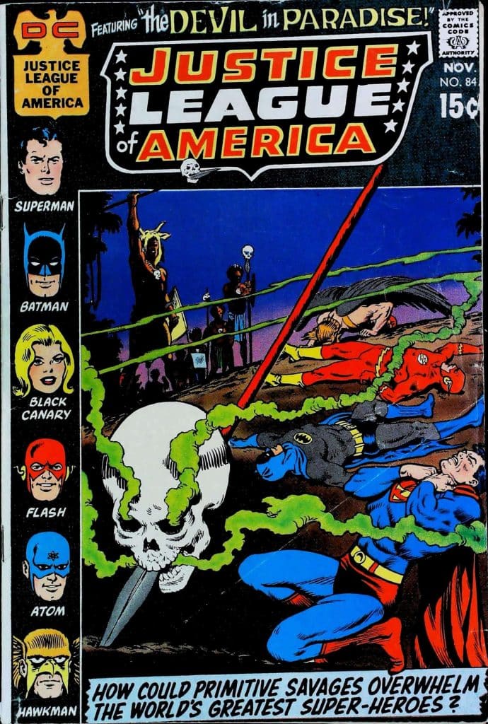 Justice League Of America #84, exemplaire VG 4.0, recto