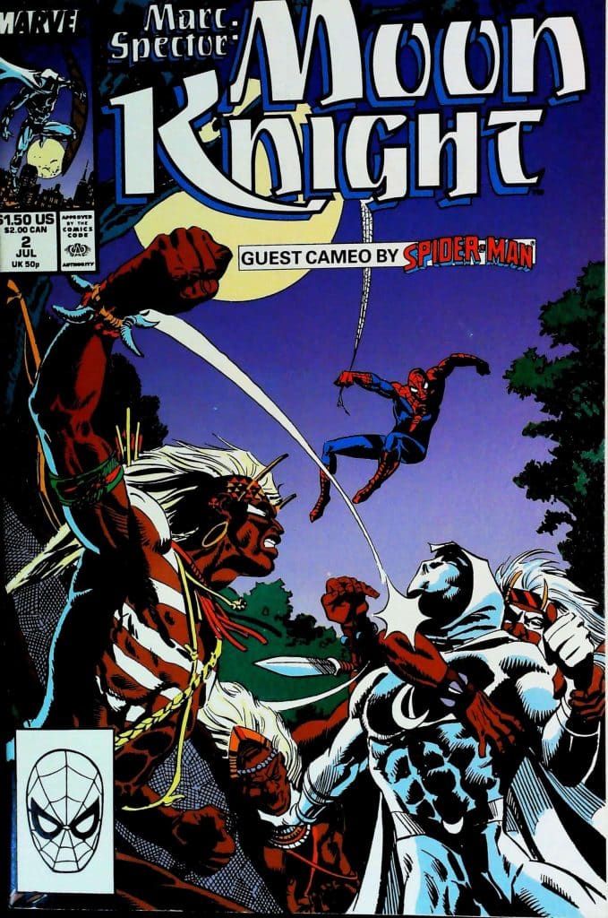 Marc Spector - Moon Knight #2, vue de l'exemplaire