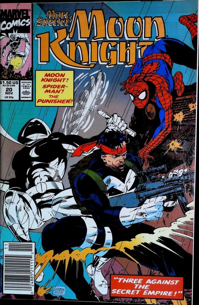 Marc Spector - Moon Knight #20, vue de l'exemplaire