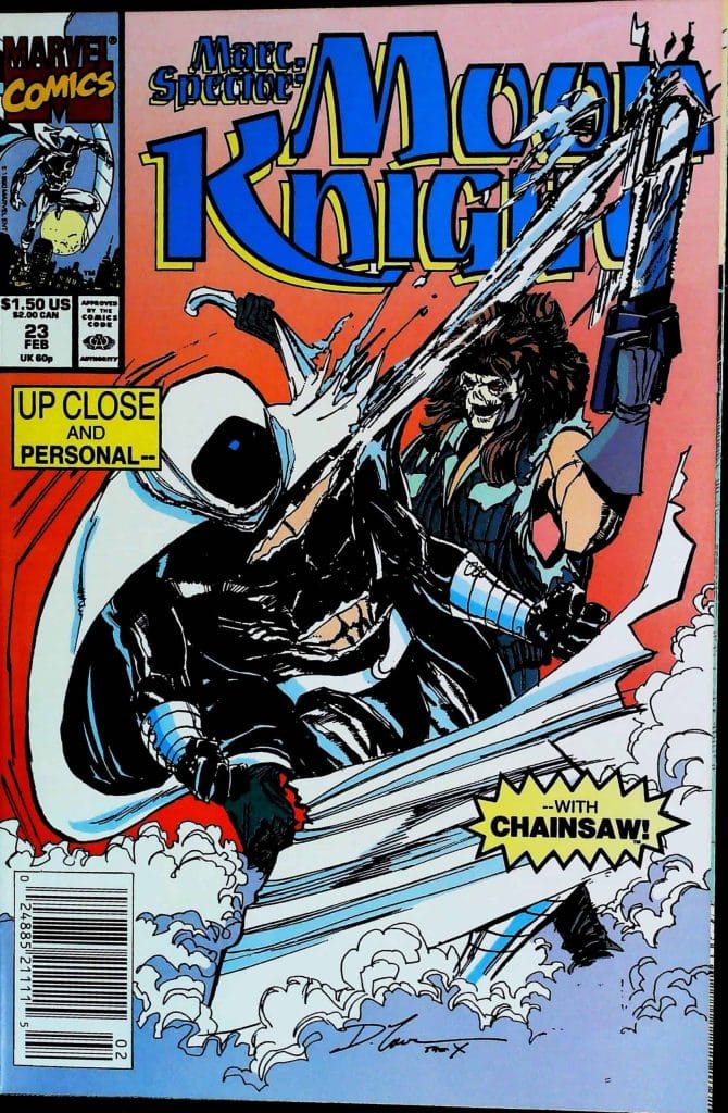 Marc Spector - Moon Knight #23, vue de l'exemplaire
