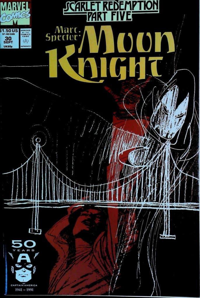 Marc Spector - Moon Knight #30, vue de l'exemplaire
