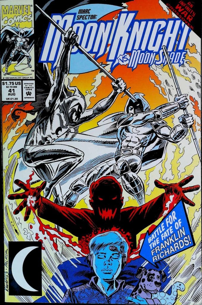 Marc Spector - Moon Knight #41, vue de l'exemplaire