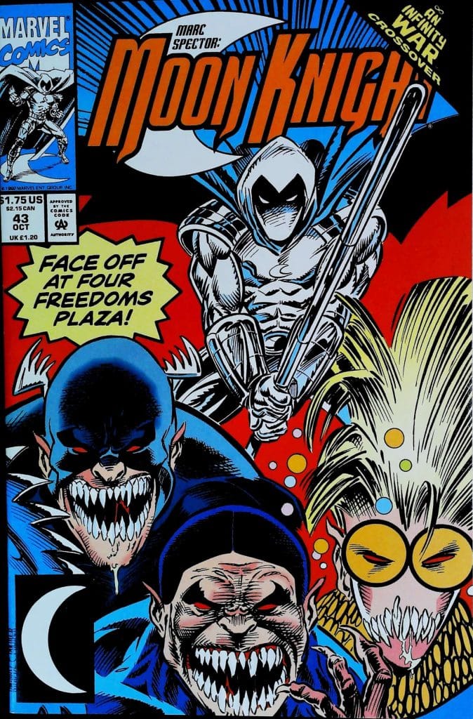 Marc Spector - Moon Knight #43, vue de l'exemplaire