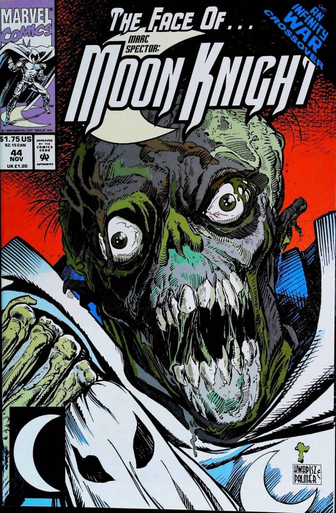 Marc Spector - Moon Knight #44, vue de l'exemplaire