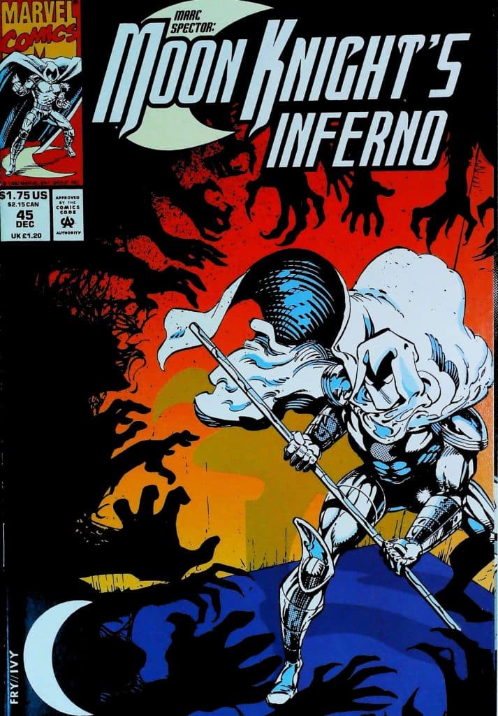 Marc Spector - Moon Knight #45, vue de l'exemplaire