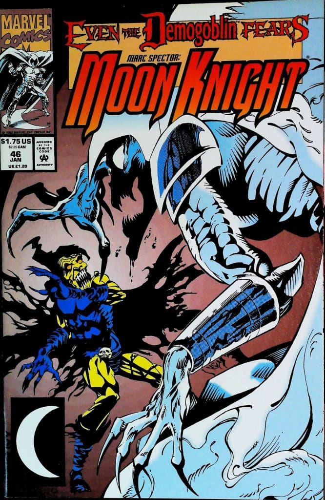 Marc Spector - Moon Knight #46, vue de l'exemplaire