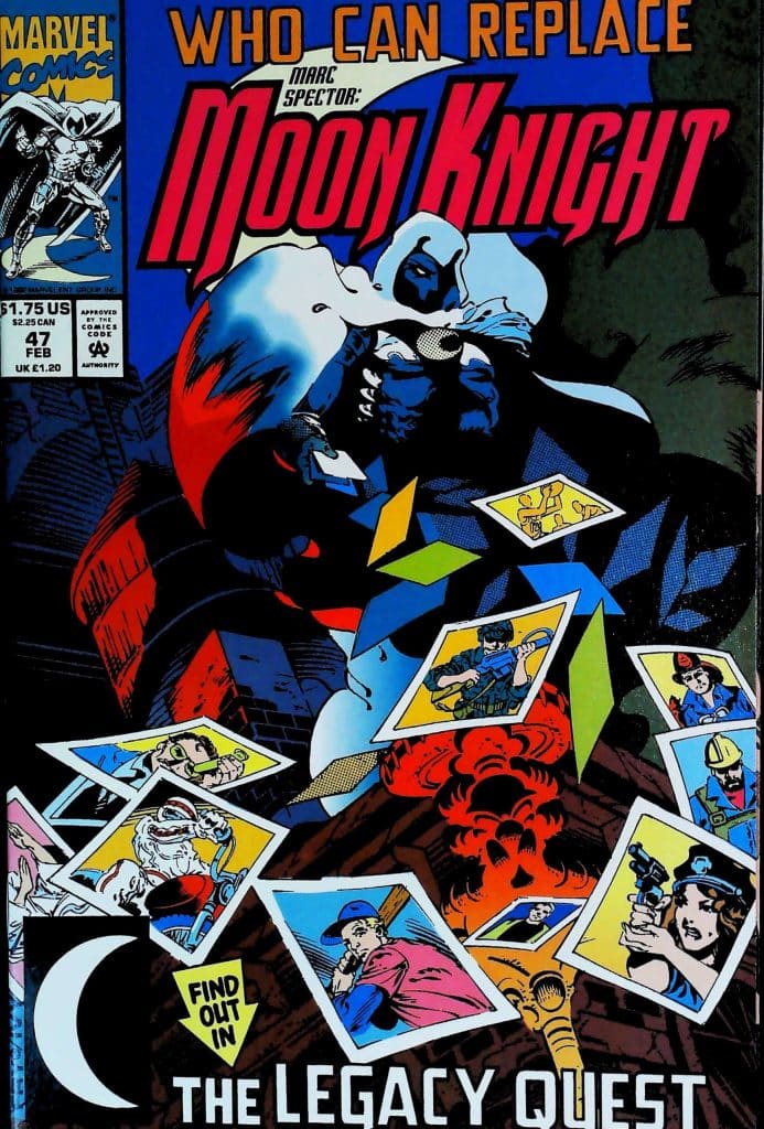 Marc Spector - Moon Knight #47, vue de l'exemplaire