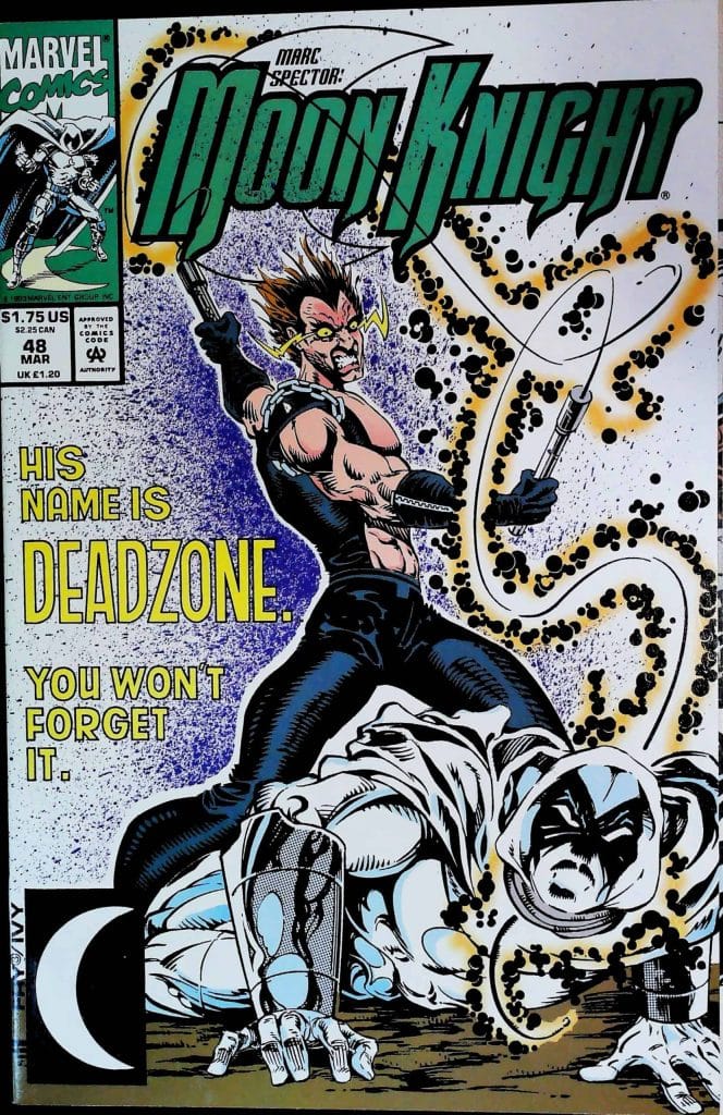 Marc Spector - Moon Knight #48, vue de l'exemplaire