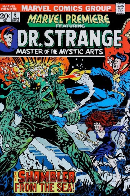 Couverture de MARVEL PREMIERE (1972) #6 - par Mike Ploog - lecubeacomics.com