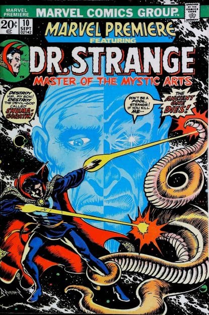 Couverture de MARVEL PREMIERE (1972) #10 - par Frank Brunner - lecubeacomics.com
