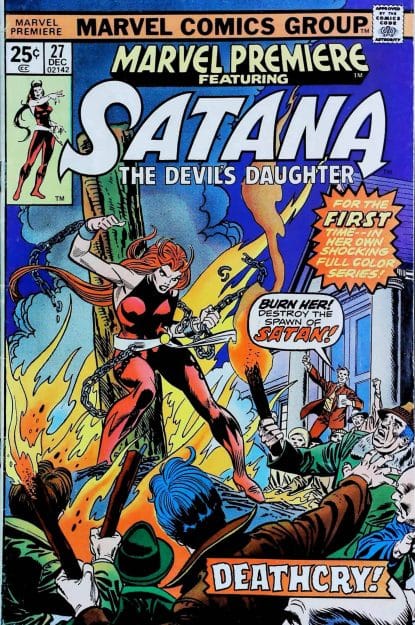 Couverture de MARVEL PREMIERE (1972) #27 - par Gil Kane - lecubeacomics.com