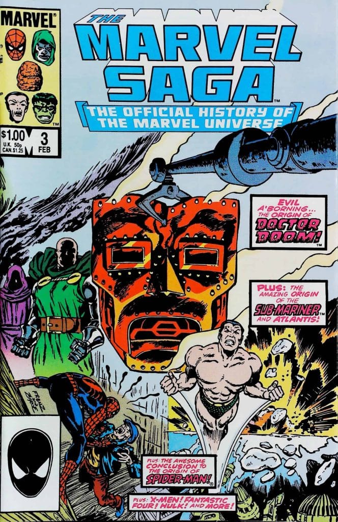 Marvel Saga #3, vue de l'exemplaire
