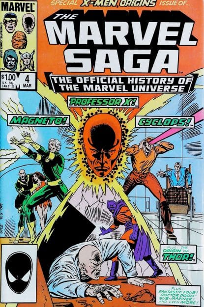 Couverture de MARVEL SAGA (1985) #4 - par Butch Guice - lecubeacomics.com