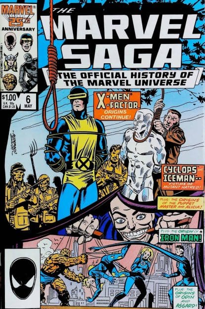 Couverture de MARVEL SAGA (1985) #6 - par Brent Eric Anderson - lecubeacomics.com