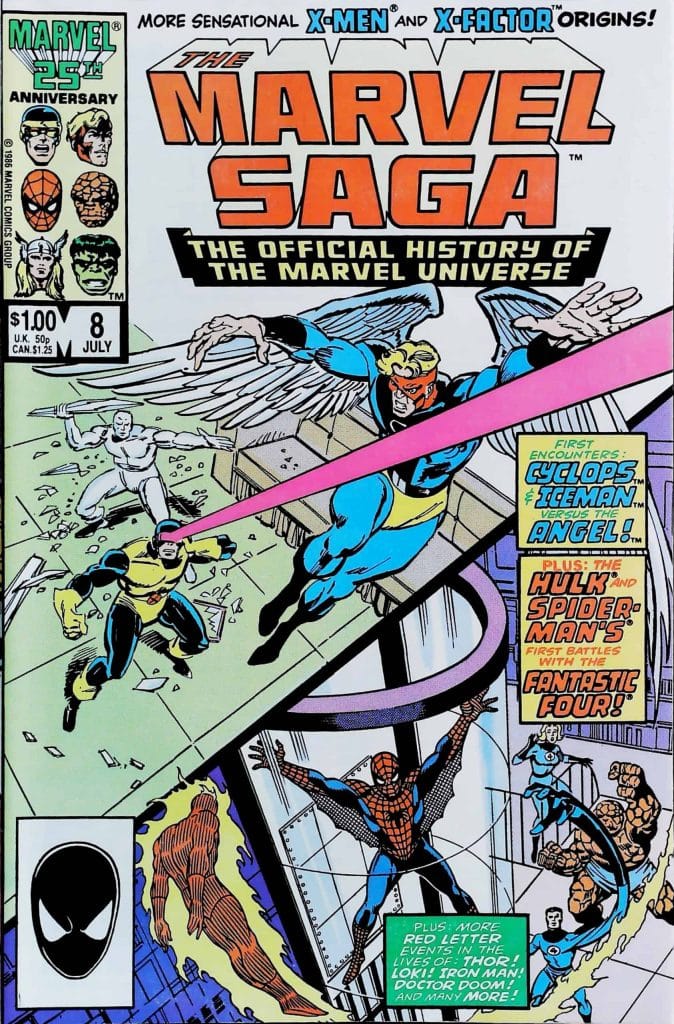 Marvel Saga #8, vue de l'exemplaire