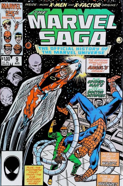 Couverture de MARVEL SAGA (1985) #9 - par Keith Pollard - lecubeacomics.com