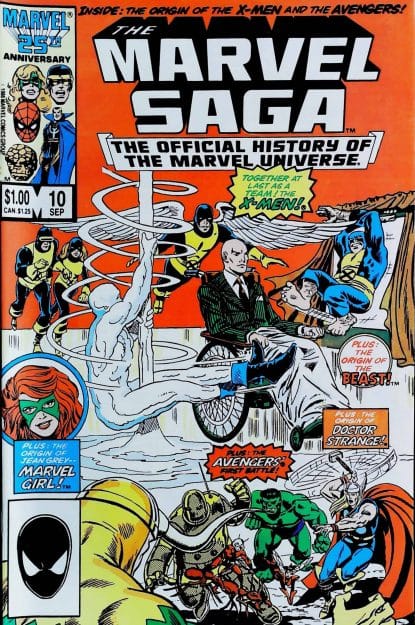 Couverture de MARVEL SAGA (1985) #10 - par Keith Pollard - lecubeacomics.com