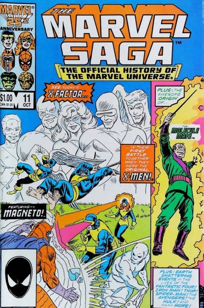Couverture de MARVEL SAGA (1985) #11 - par Keith Pollard - lecubeacomics.com