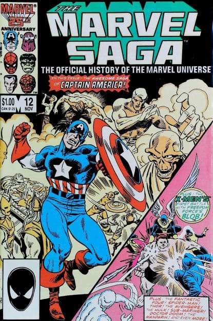 Couverture de MARVEL SAGA (1985) #12 - par Keith Pollard - lecubeacomics.com