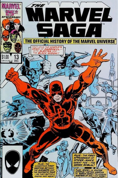Couverture de MARVEL SAGA (1985) #13 - par Keith Pollard - lecubeacomics.com