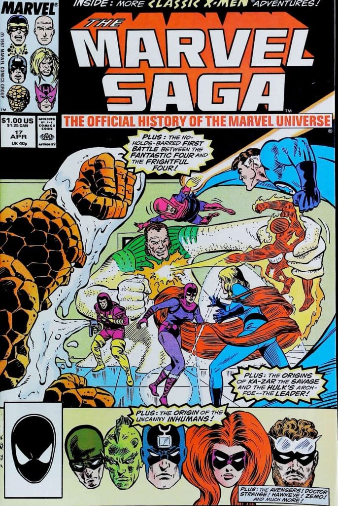 Marvel Saga #17, vue de l'exemplaire