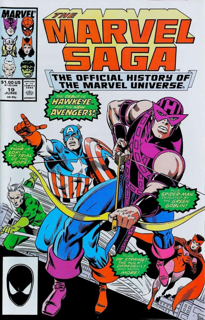 Marvel Saga #19, vue de l'exemplaire
