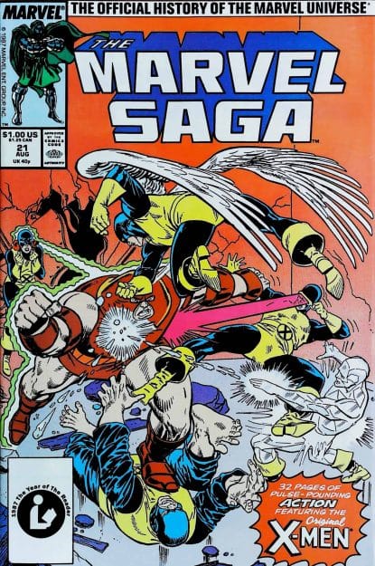 Couverture de MARVEL SAGA (1985) #21 - par Keith Pollard - lecubeacomics.com