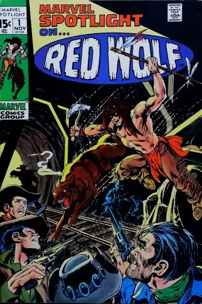Couverture de MARVEL SPOTLIGHT (1971) #1 - par Neal Adams - lecubeacomics.com
