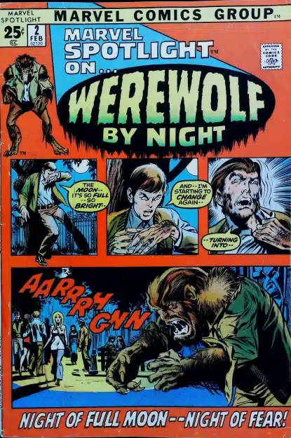 Couverture de MARVEL SPOTLIGHT (1971) #2 - par Neal Adams - lecubeacomics.com