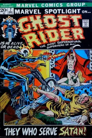 Couverture de MARVEL SPOTLIGHT (1971) #7 - par Mike Ploog - lecubeacomics.com
