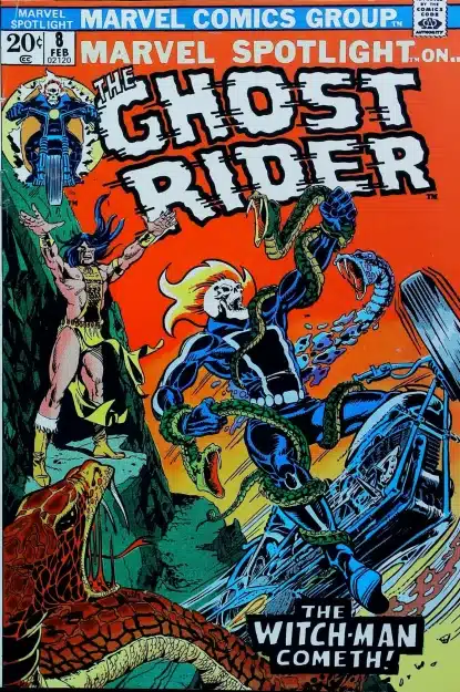 Couverture de MARVEL SPOTLIGHT (1971) #8 - par Mike Ploog - lecubeacomics.com