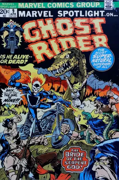 Couverture de MARVEL SPOTLIGHT (1971) #9 - par Mike Ploog - lecubeacomics.com