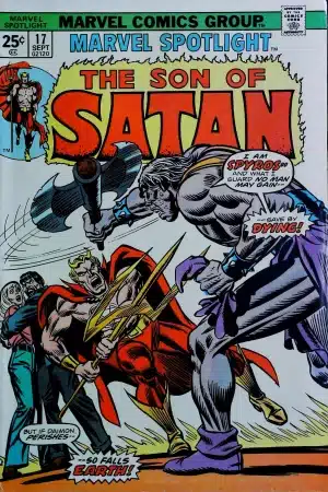 Couverture de MARVEL SPOTLIGHT (1971) #17 - par Ron Wilson - lecubeacomics.com